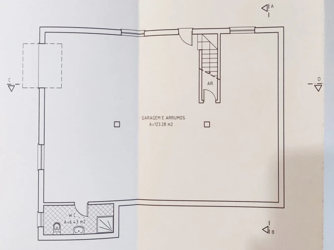 Moradia T3 para Venda em Alvorninha Planta 1