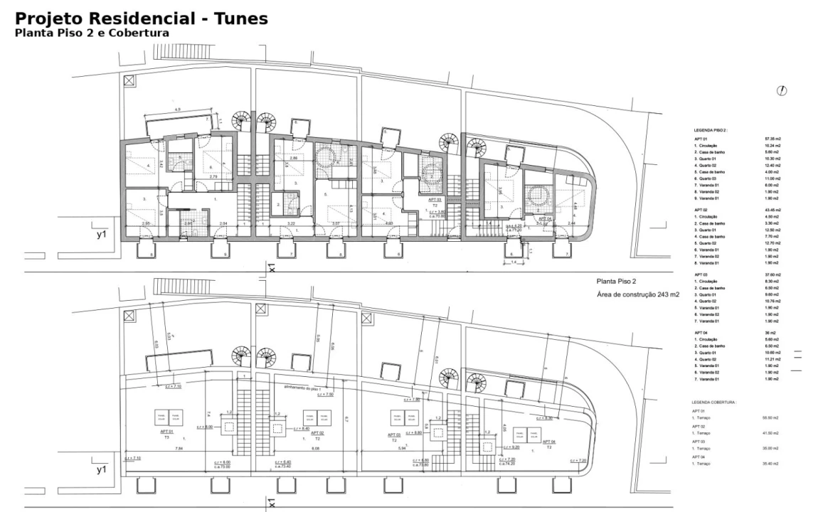 Terreno para Venda em Algoz e Tunes Planta 4
