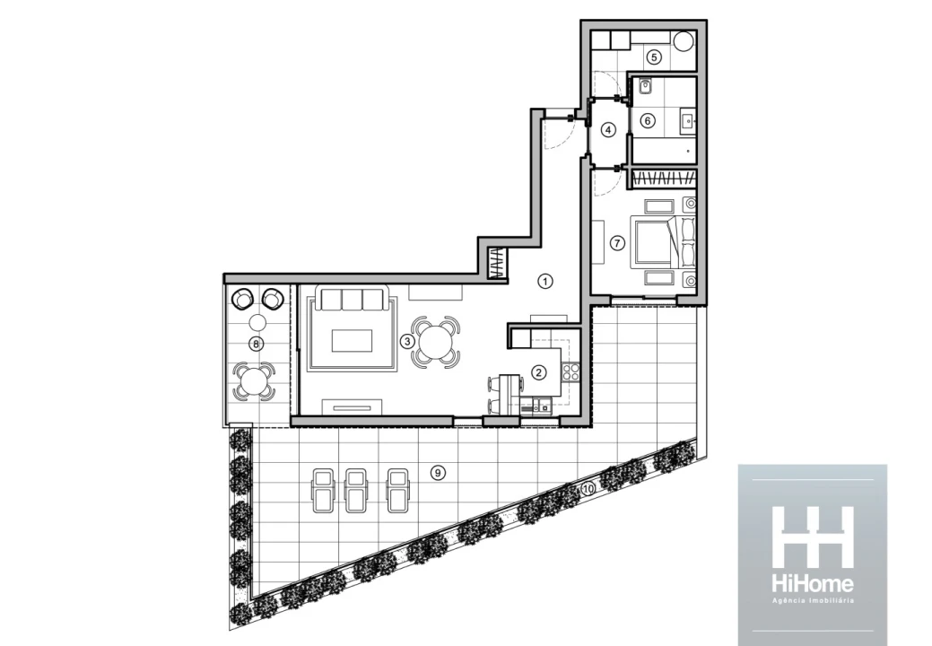 Apartamento T1 para Venda em Machico Foto 24