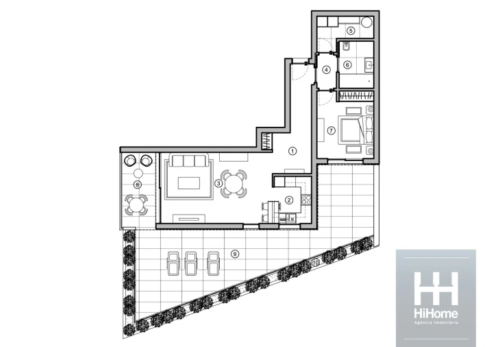 Apartamento T1 para Venda em Machico Foto 24