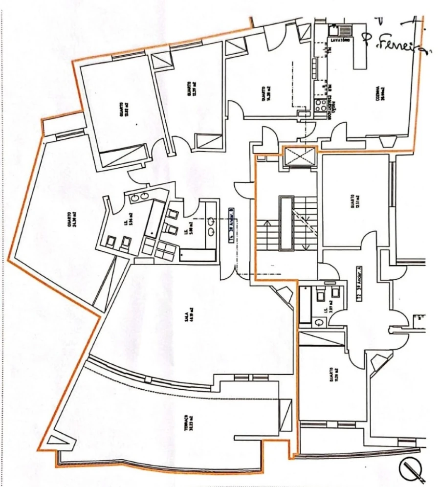 Apartamento T4 para Venda em Mafra Planta 1