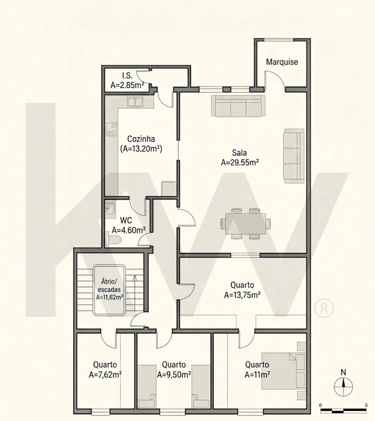 Apartamento T4 para Venda em Estrela Foto 36