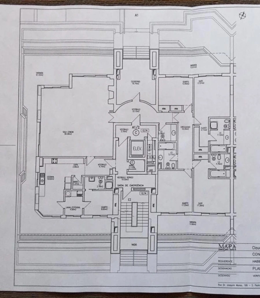 Apartamento T6 para Venda em Parque das Nações Planta 1