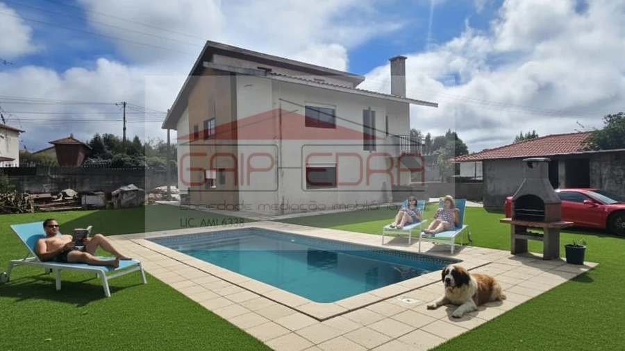 Moradia T4 para Venda em Santa Maria de Lamas