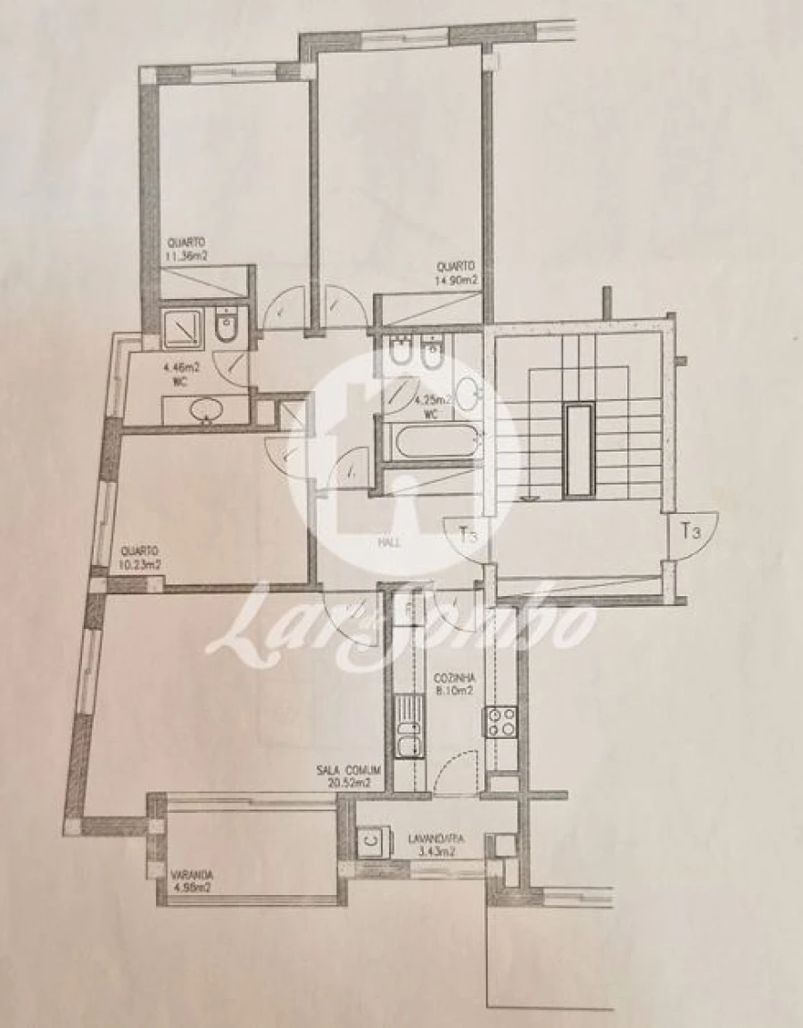 Apartamento T3 para Venda em Macieira da Maia Foto 25