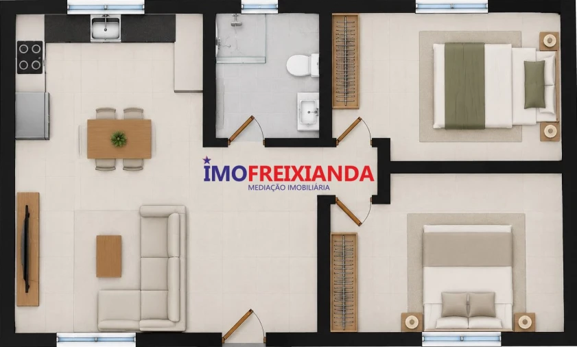 Moradia T2 para Venda em Chãos Foto 7