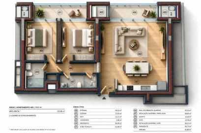 Apartamento T2 para Venda em Paredes
