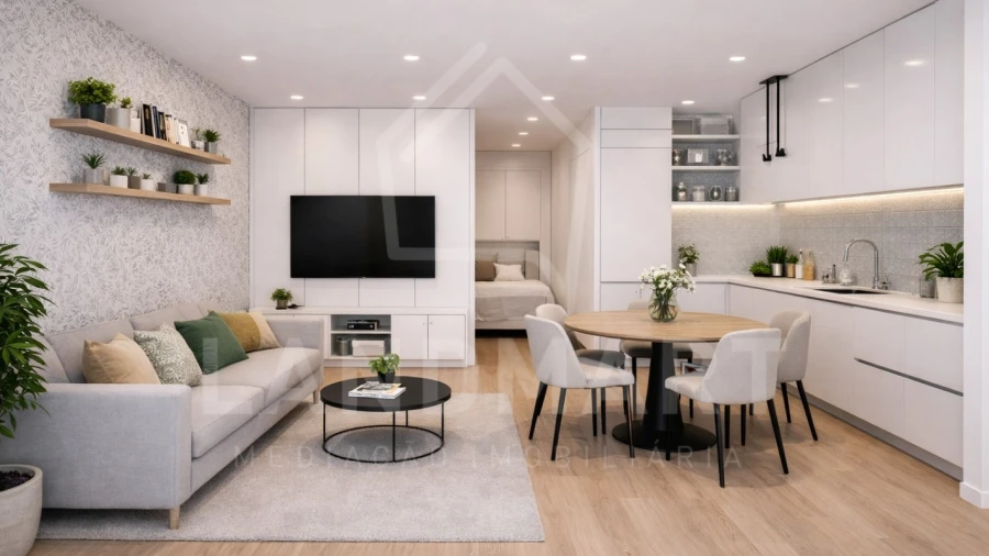 Apartamento T1 para Venda em Turquel