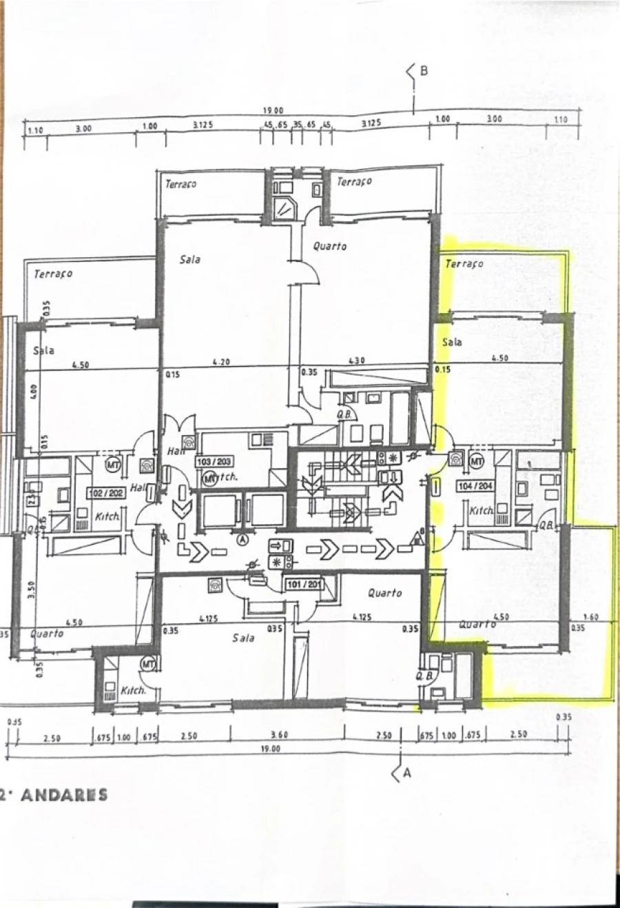 Apartamento T1 para Venda em Portimão Planta 2