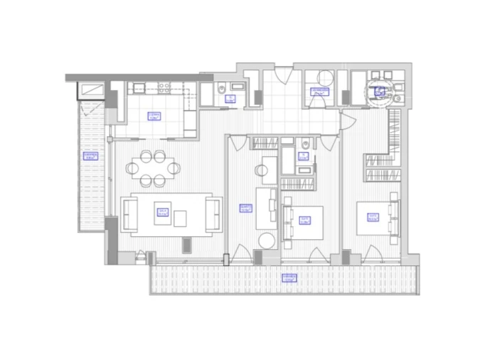 Apartamento T3 para Venda em São Martinho Planta 1
