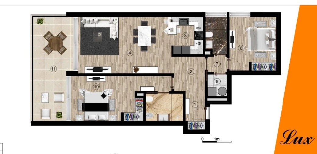 Apartamento T2 para Venda em Funchal (Santa Luzia) Planta 1