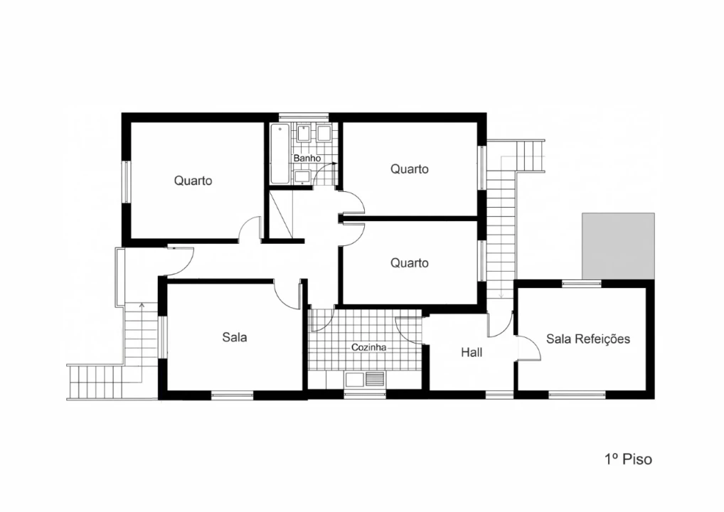 Moradia T3 para Venda em Freiria Planta 2