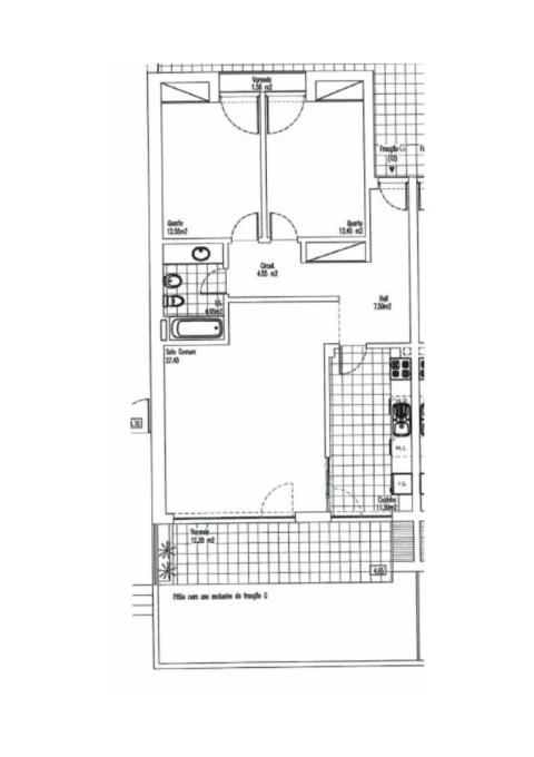 Apartamento T2 para Venda em São Martinho do Porto