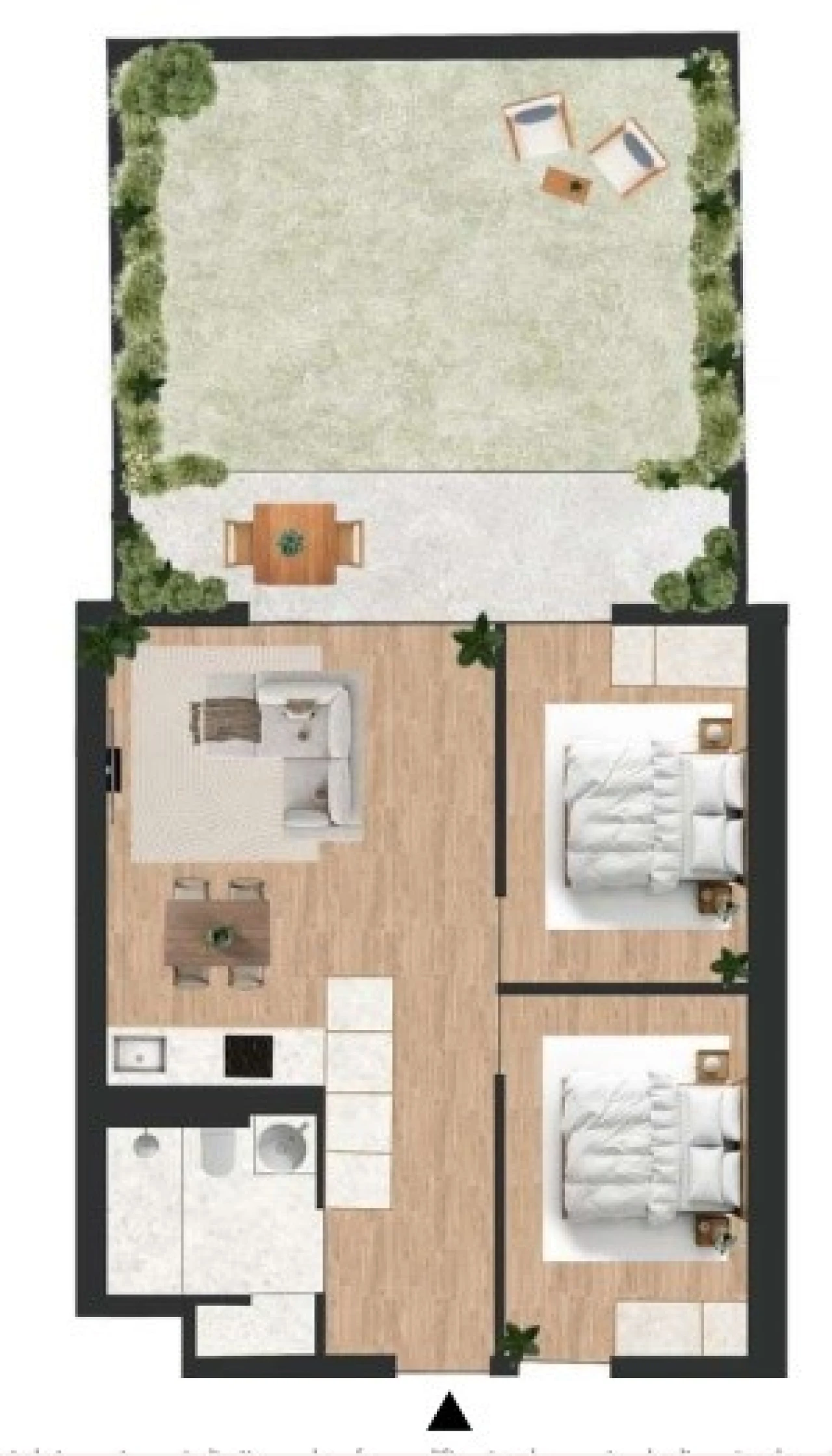 Apartamento T2 para Venda em Vilar de Andorinho Foto 2