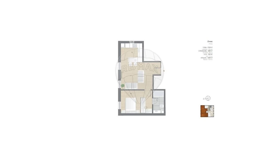 Apartamento T1 para Venda em Arroios Foto 25