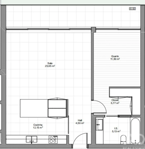 Apartamento T1 para Venda em São Martinho do Porto