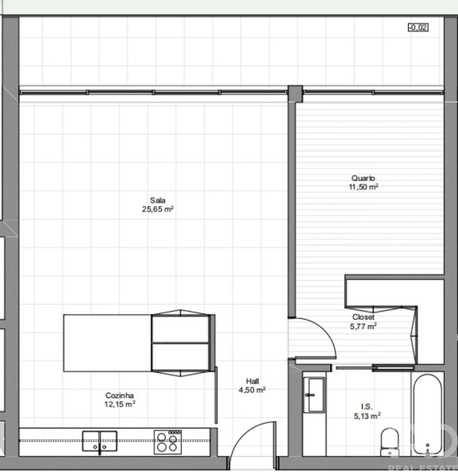 Apartamento T1 para Venda em São Martinho do Porto Foto 7
