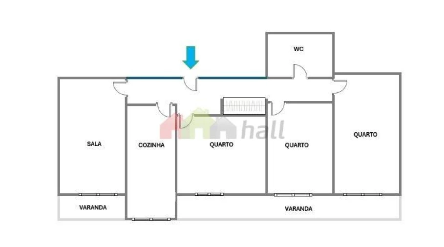 Apartamento T3 para Venda em Odivelas Planta 1