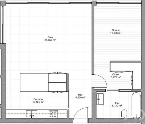 Apartamento T1 para Venda em São Martinho do Porto Foto 6