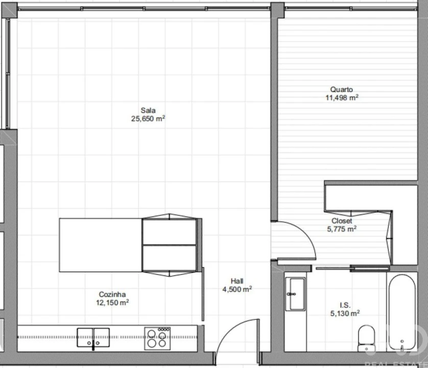 Apartamento T1 para Venda em São Martinho do Porto Foto 6