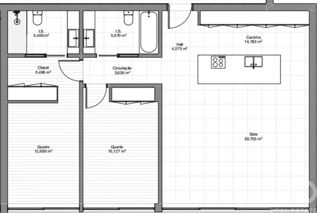 Apartamento T2 para Venda em São Martinho do Porto Foto 7