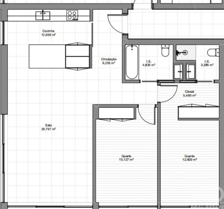 Apartamento T2 para Venda em São Martinho do Porto Foto 6