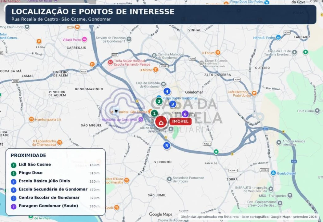 Apartamento T2 para Venda em Gondomar (São Cosme), Valbom e Jovim Foto 17