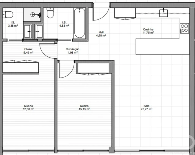 Apartamento T2 para Venda em São Martinho do Porto Foto 7