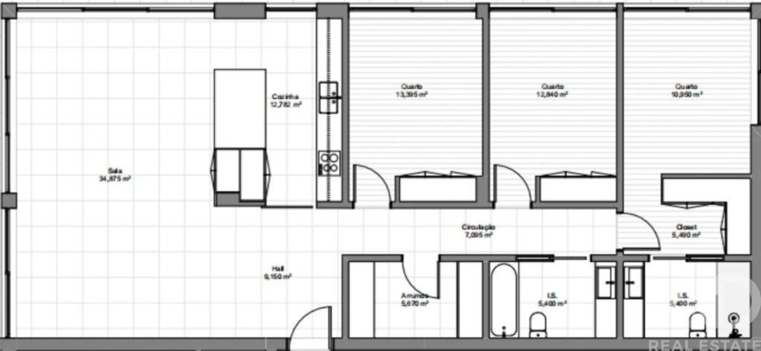 Apartamento T3 para Venda em São Martinho do Porto Foto 7
