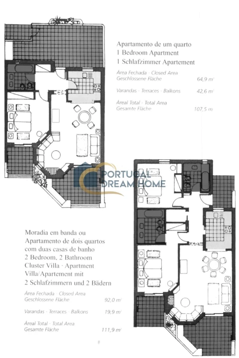 Apartamento T2 para Venda em Albufeira e Olhos de Água