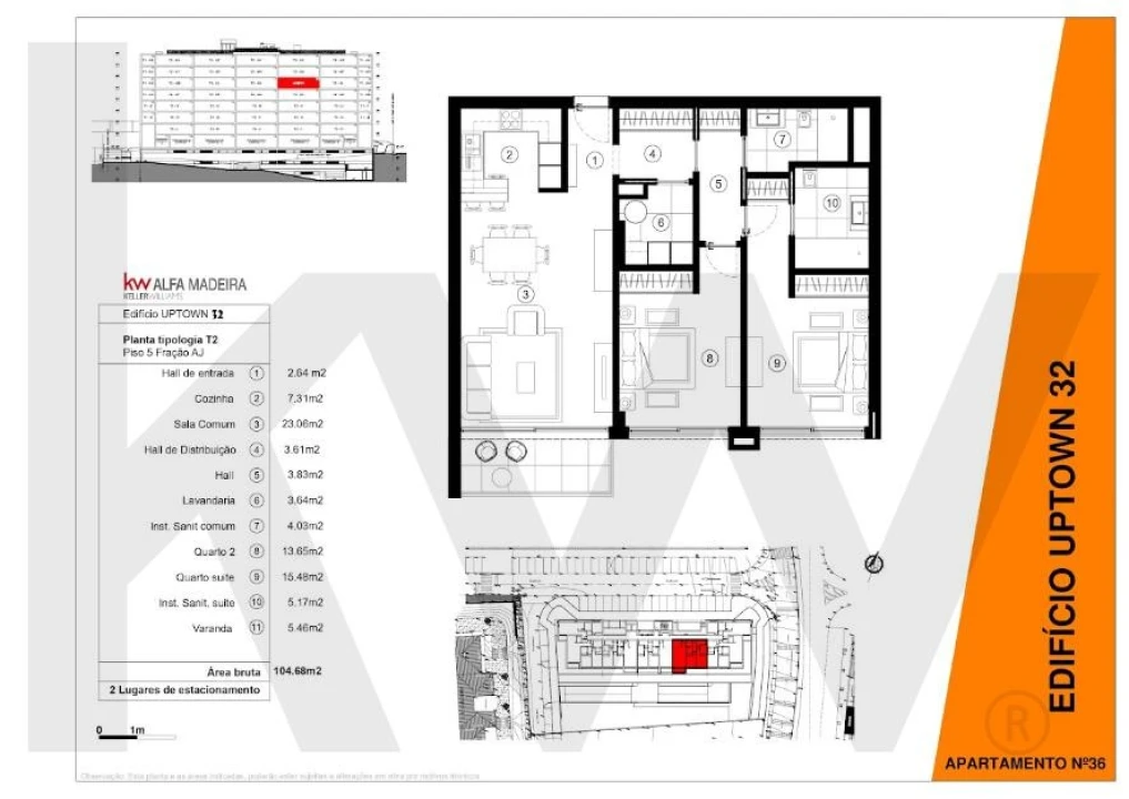Apartamento T2 para Venda em São Martinho Foto 5