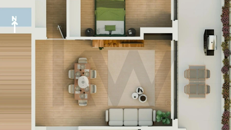 Apartamento T2 para Venda em Marvila