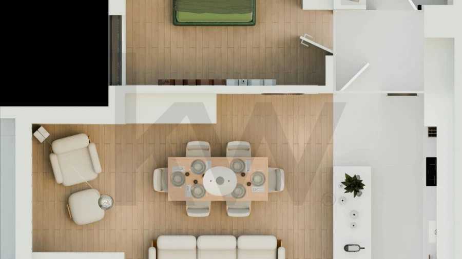 Apartamento T1 para Venda em Marvila