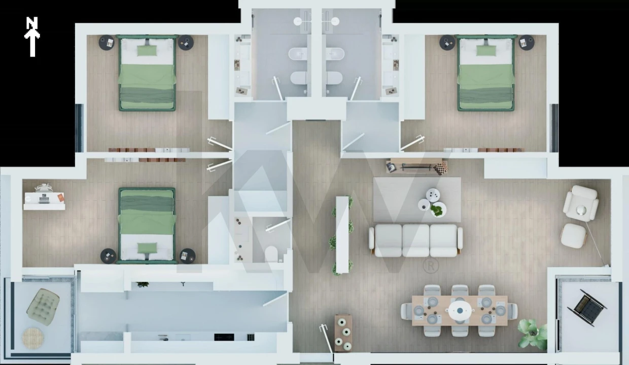 Apartamento T3 para Venda em Marvila Foto 1