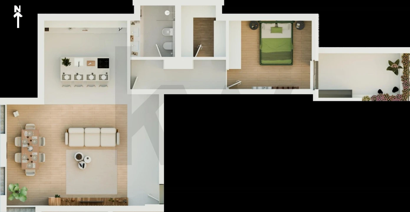 Apartamento T1 para Venda em Marvila Foto 1