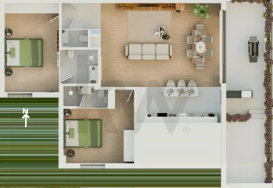 Apartamento T2 para Venda em Marvila