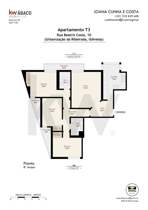 Apartamento T3 para Venda em Odivelas
