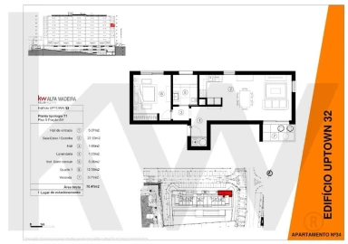 Apartamento T1 para Venda em São Martinho