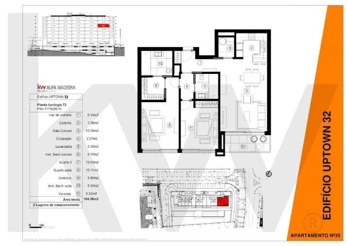 Apartamento T2 para Venda em São Martinho Foto 5