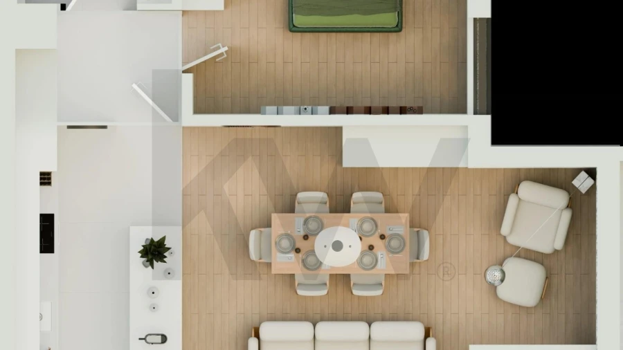 Apartamento T1 para Venda em Marvila