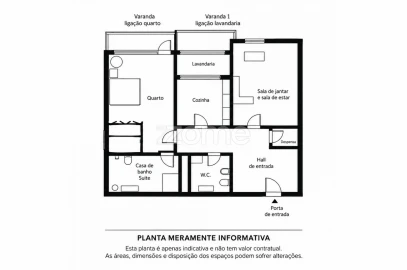 Apartamento T1 para Venda em Rio Tinto