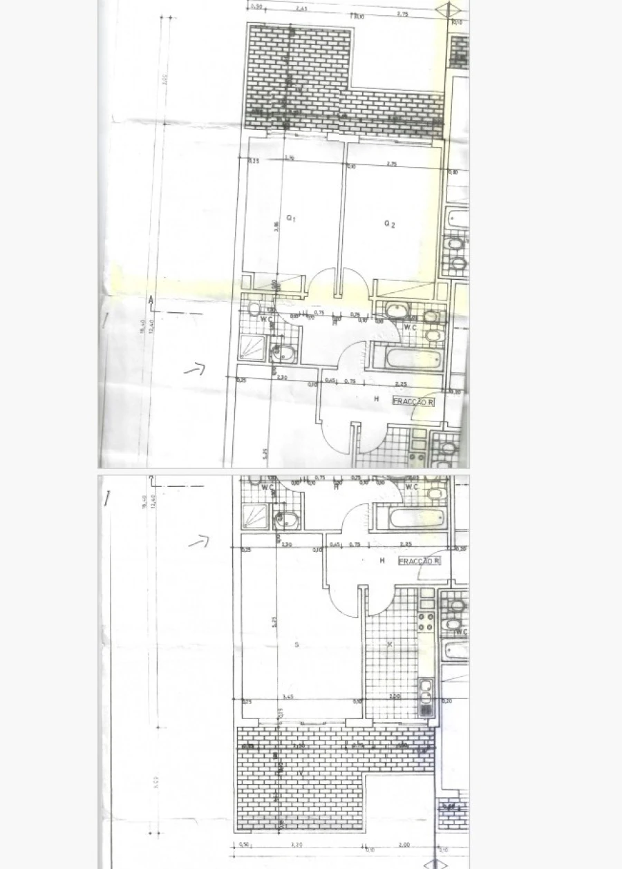 Apartamento T2 para Venda em Quarteira Planta 1
