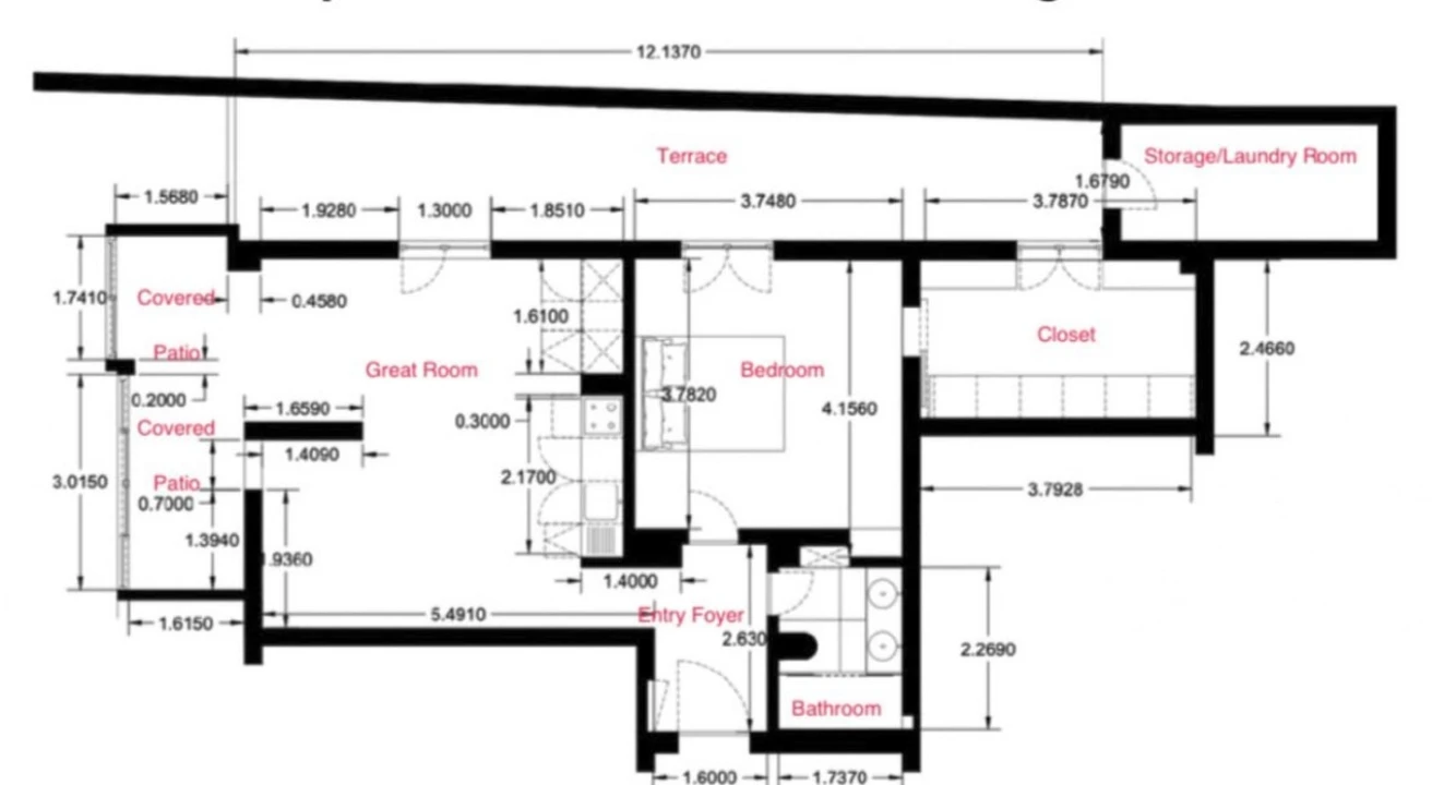 Apartamento T1 para Venda em Cascais e Estoril Planta 2