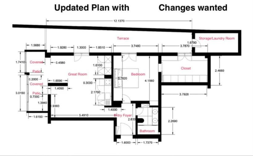 Apartamento T1 para Venda em Cascais e Estoril Planta 1