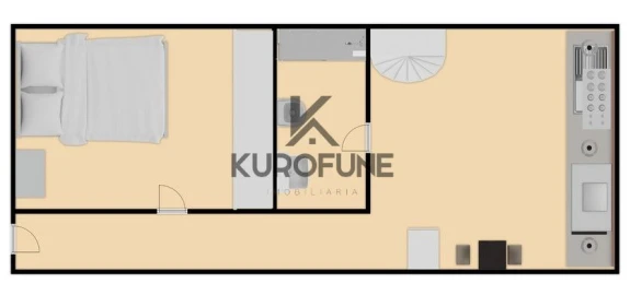 Apartamento T2 para Arrendamento em Sé Nova, Santa Cruz, Almedina e São Bartolomeu