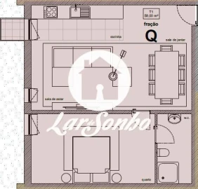 Apartamento T1 para Venda em Tamel (São Verissimo)