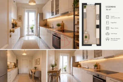 Apartamento T2 para Venda em Arroios