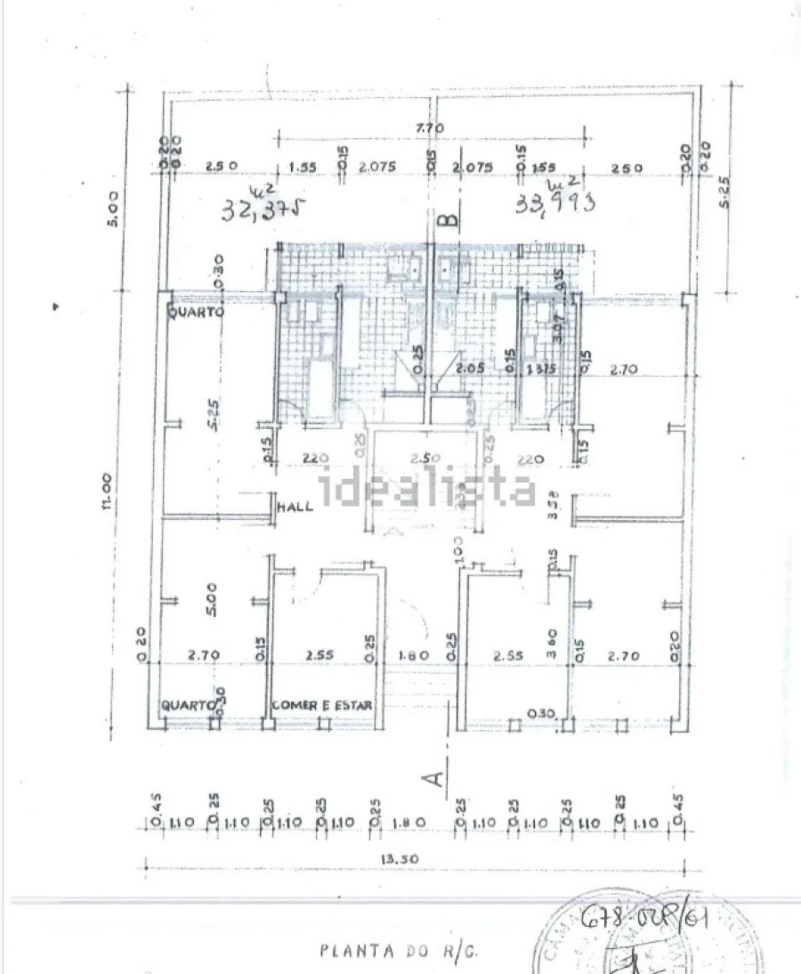 Apartamento T3 para Venda em Falagueira-Venda Nova Planta 1