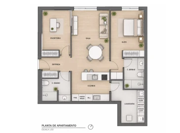 Apartamento T2 para Venda em Nossa Senhora da Piedade