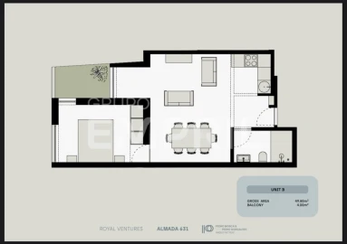 Apartamento T2 para Venda em Cedofeita, Santo Ildefonso, Sé, Miragaia, São Nicolau e Vitória